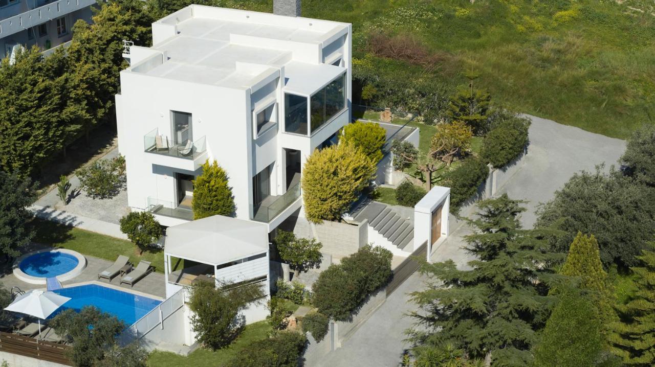 Kastellakia Executive Villa Rethymno  ภายนอก รูปภาพ