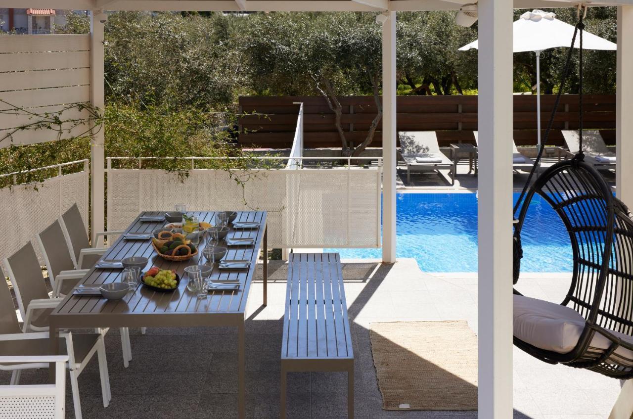 Kastellakia Executive Villa Rethymno  ภายนอก รูปภาพ