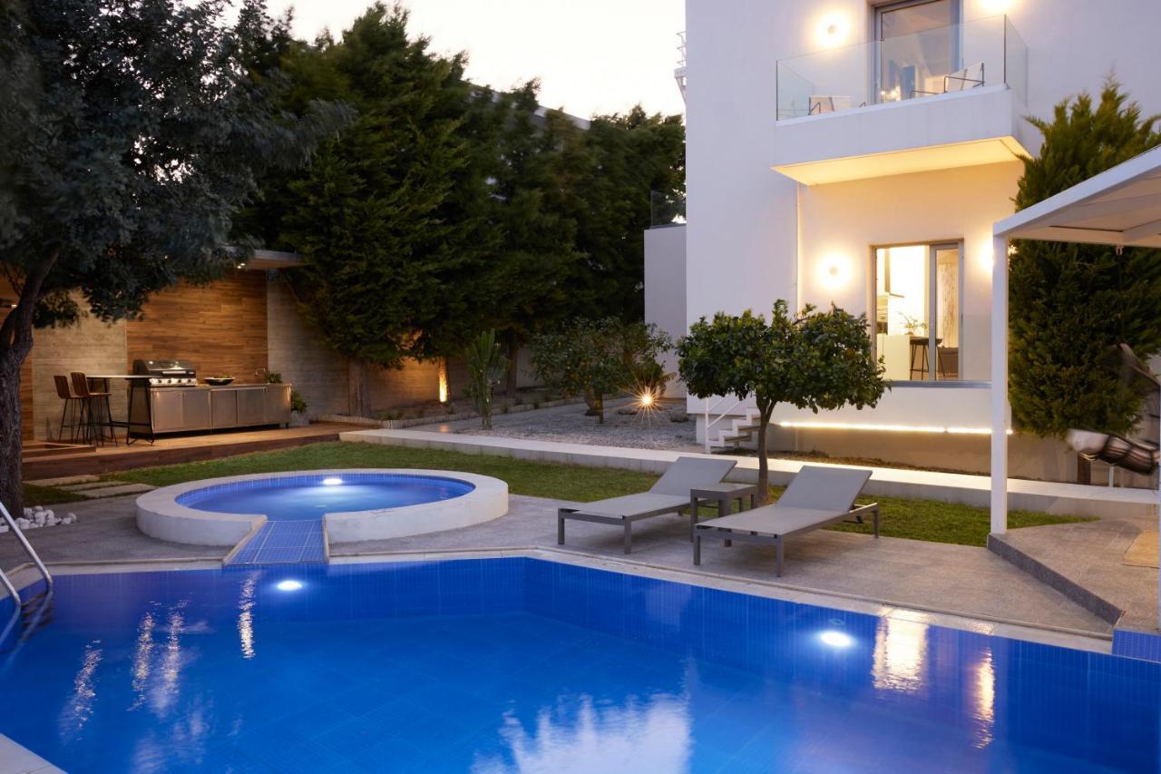 Kastellakia Executive Villa Rethymno  ภายนอก รูปภาพ