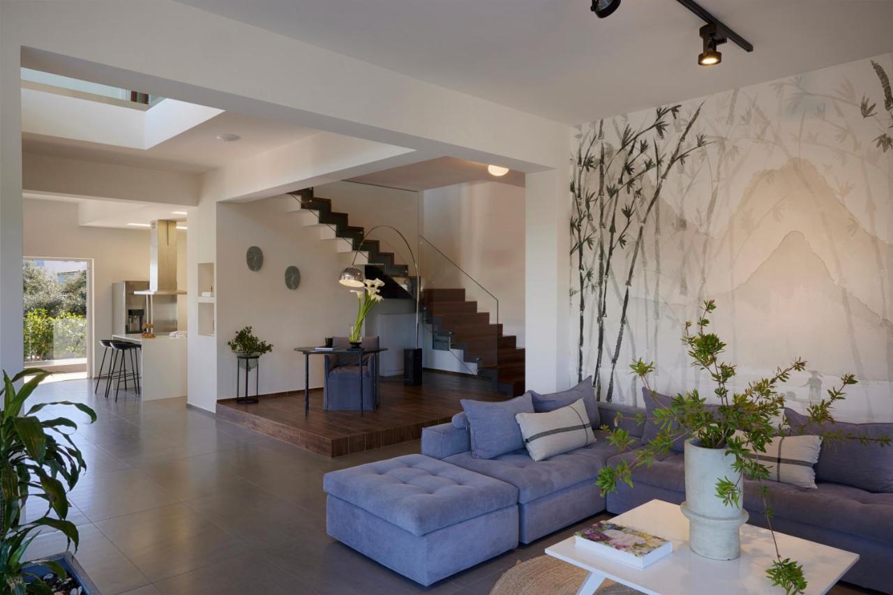 Kastellakia Executive Villa Rethymno  ภายนอก รูปภาพ