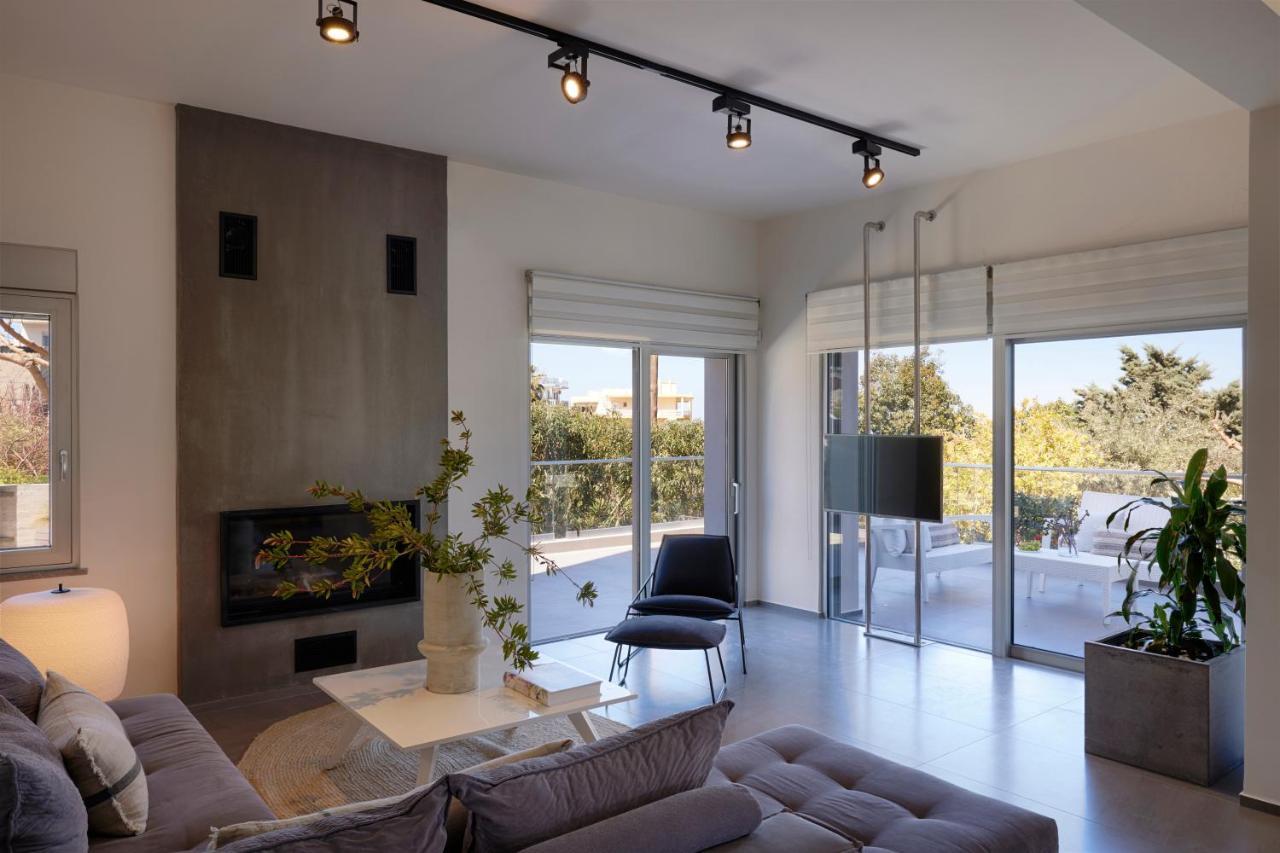 Kastellakia Executive Villa Rethymno  ภายนอก รูปภาพ